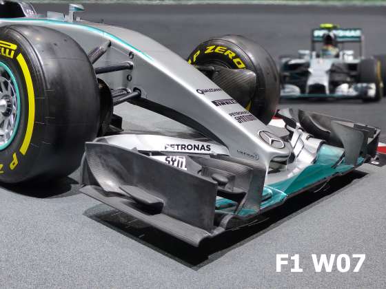 vůz Formule 1 - Mercedes W07